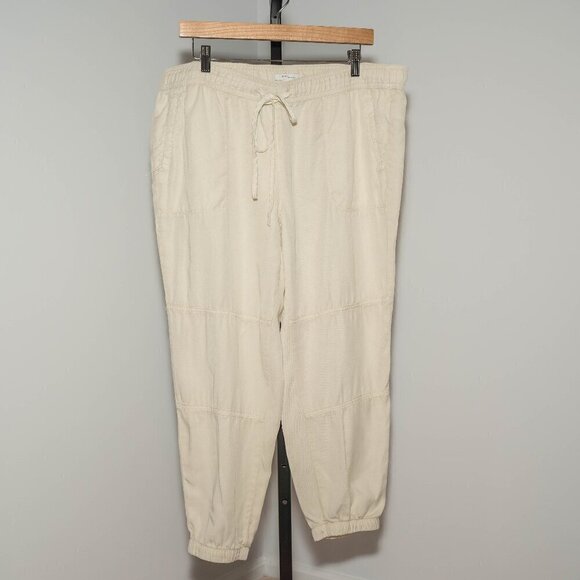 DAILY / RITUAL Off-White Relaxed Joggers - Size 16 - Picture 1 of 2